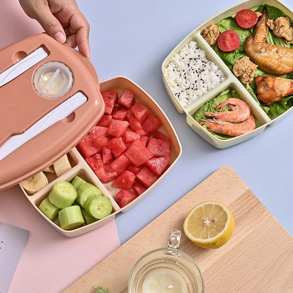 Tupper para lunch 21.5X15.3X6.3 cm