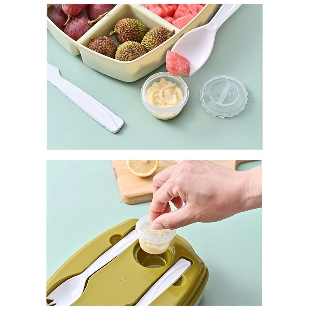 Tupper para lunch 21.5X15.3X6.3 cm